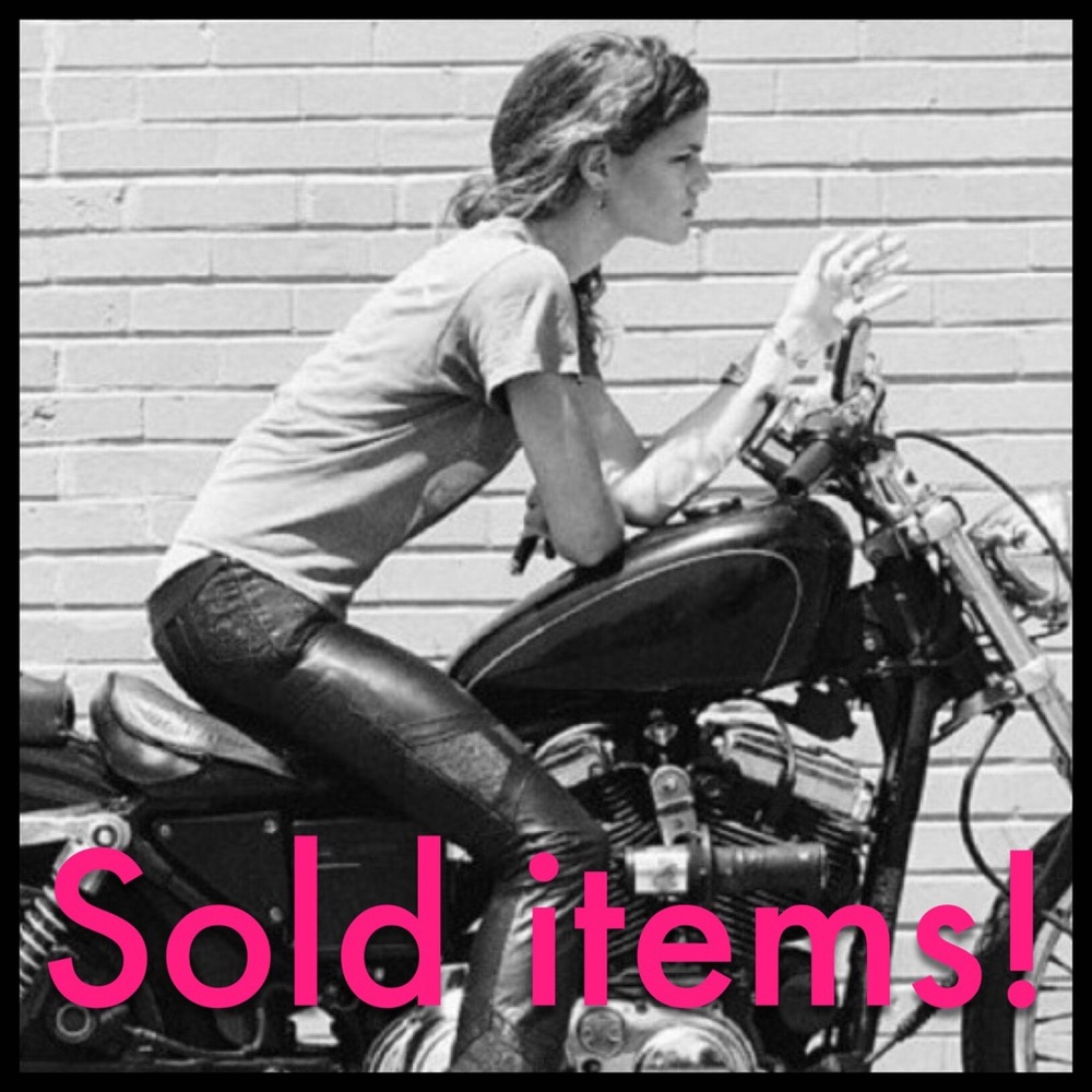 Items below are already sold!